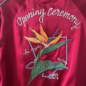 Opening Ceremony Members Only Reversible Bomber